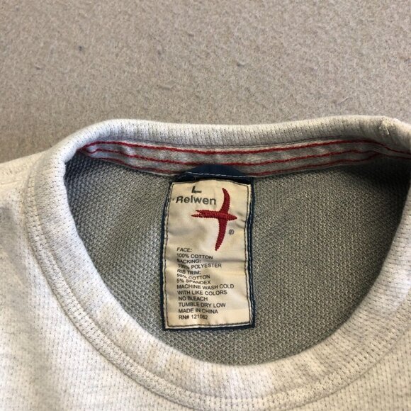 Relwen Surfmesh Crew in Chalk - Large - Picture 5 of 6